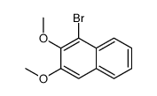 1-BROMO-2 3-DIMETHOXYNAPHTHALENE Structure