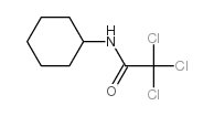 N-环已基-2,2,2-三氯乙酰胺结构式