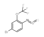 4-bromo-2-(trifluoromethoxy)phenyl isothiocyanate Structure