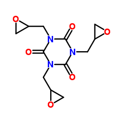Triglycidyl isocyanurate Structure