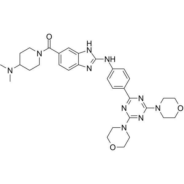 PI3K/mTOR Inhibitor-5结构式