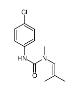 N'-(4-Chlorophenyl)-N-methyl-N-(2-methyl-1-propenyl)urea结构式