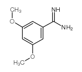 3,5-二甲氧基苯甲脒结构式