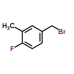 4-氟-3-甲基溴苄结构式