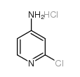 4-氨基-2-氯吡啶盐酸盐结构式