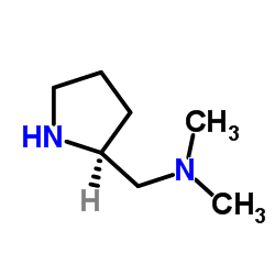 (S)-N,N-dimethyl-1-(pyrrolidin-2-yl)methanamine结构式