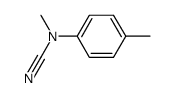 methyl-p-tolyl-carbamonitrile结构式