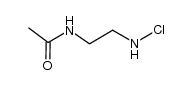 N-(2-(chloroamino)ethyl)acetamide Structure
