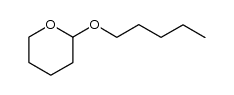 2-(pentyloxy)tetrahydro-2H-pyran Structure