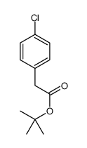 2-(4-氯苯基)乙酸叔丁酯结构式