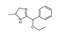 2-(α-Ethoxybenzyl)-5-methyl-2-imidazoline Structure