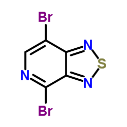 4,7-Dibromo[1,2,5]thiadiazolo[3,4-c]pyridine Structure