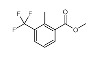 2-甲基-3-(三氟甲基)苯甲酸甲酯结构式