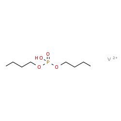 dibutyl hydrogen phosphate, vanadium salt Structure