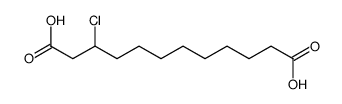 3-Chlorododecanedioic acid Structure