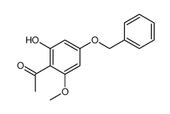 1-(4-(苄氧基)-2-羟基-6-甲氧基苯基)乙酮结构式