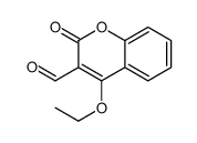 4-Ethoxy-2-oxo-2H-chromene-3-carbaldehyde Structure