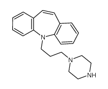 脱羟乙基奥匹哌醇盐酸盐结构式