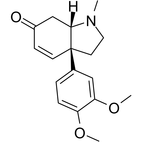 松叶菊酮碱结构式