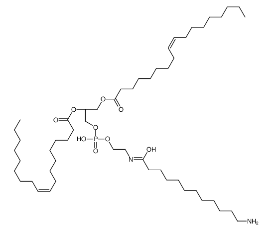 1,2-二油酰基-sn-甘油-3-磷酸乙醇胺-N-(十二烷基胺)图片