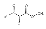 2-氯乙酰乙酸甲酯结构式