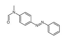 N-methyl-N-(4-phenyldiazenylphenyl)formamide结构式