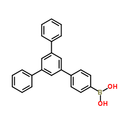 (5'-phenyl-[1,1':3',1''-terphenyl]-4-yl)boronic acid Structure