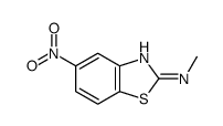 2-Benzothiazolamine,N-methyl-5-nitro-(9CI) Structure