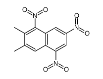 2,3-dimethyl-1,5,7-trinitronaphthalene Structure