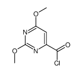 4-Pyrimidinecarbonyl chloride, 2,6-dimethoxy- (9CI) picture