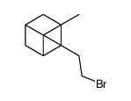 4-(2-bromoethyl)-6,6-dimethylbicyclo[3.1.1]heptane Structure