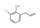 2-烯丙基-6-氯苯酚结构式