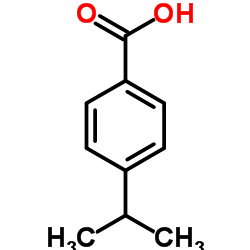 4-异丙基苯甲酸结构式