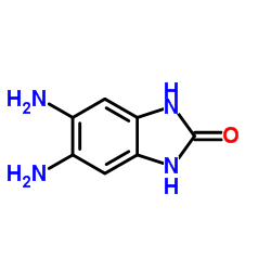 5,6-二氨基苯并咪唑酮结构式