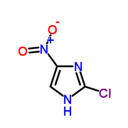 2-氯-4-硝基咪唑结构式