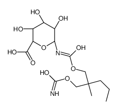 Meprobamate N-β-D-Glucuronide结构式