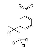 2-(3-nitrophenyl)-2-(2,2,2-trichloroethyl)oxirane Structure