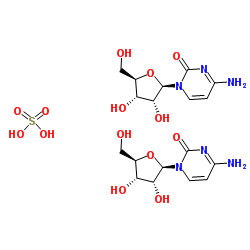 Cytidine sulfate (2:1) Structure