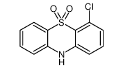 4-chloro-10H-phenothiazine 5,5-dioxide结构式