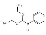 2,2-二乙氧基苯乙酮结构式