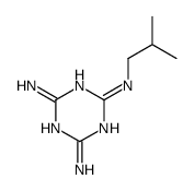 2-N-(2-methylpropyl)-1,3,5-triazine-2,4,6-triamine Structure