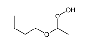 1-(1-hydroperoxyethoxy)butane Structure