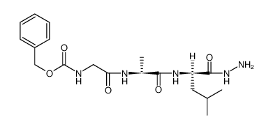 Z-Gly-Ala-D-Leu-NHNH2结构式