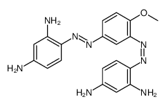 4,4'-[(4-methoxy-1,3-phenylene)bis(azo)]bisbenzene-1,3-diamine picture