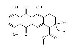 rac-ζ-Pyrromycinon结构式