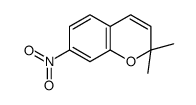 2,2-dimethyl-7-nitrochromene Structure