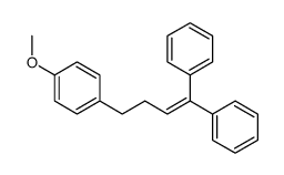 1-(4,4-diphenylbut-3-enyl)-4-methoxybenzene结构式