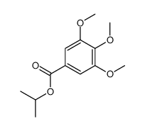 1-methylethyl 3,4,5-trimethoxybenzoate结构式