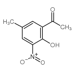 2'-羟基-5'-甲基-3'-硝基苯乙酮结构式