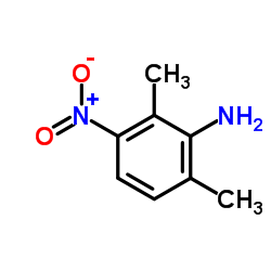 2,6-二甲基-3-硝基苯胺结构式